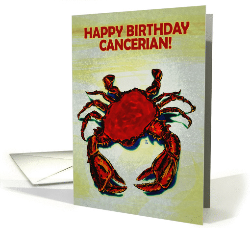 Cancerian Crab card (941777)