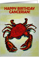 Cancerian Crab card