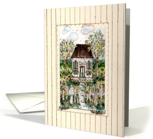 Invitation...garden party card (568466)