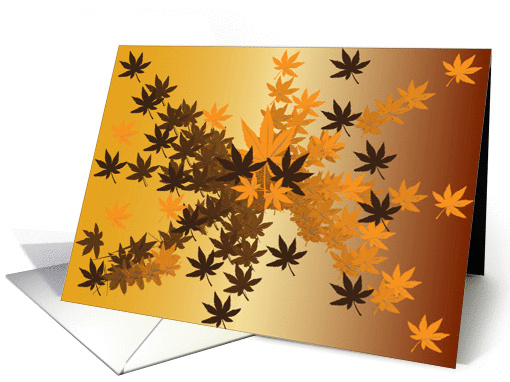 A Burst of Fall card (871854)