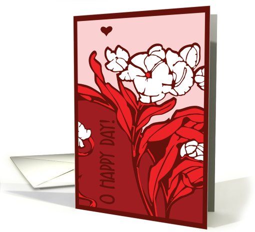 Anniversary Flowers of Joy card (571322)
