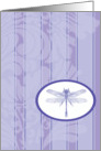 Dragonfly Plans of Love card