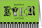 Save the Date We Begin Our Happily Ever After card