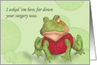 Knee Surgery Humor card