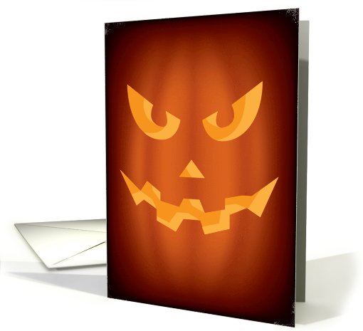 trick or treat pumpkin card (710963)