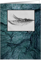 Transparent Leaf card