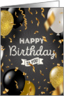 A momentary flash of years roll by card