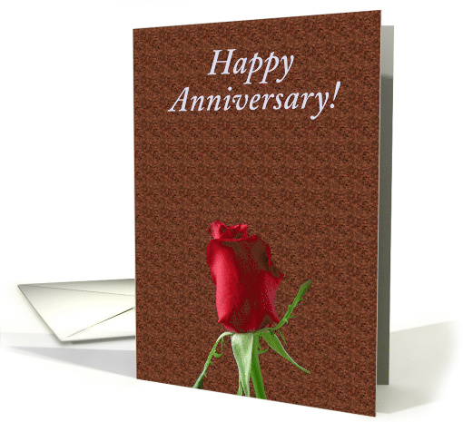 Rose - Happy Anniversay card (686026)