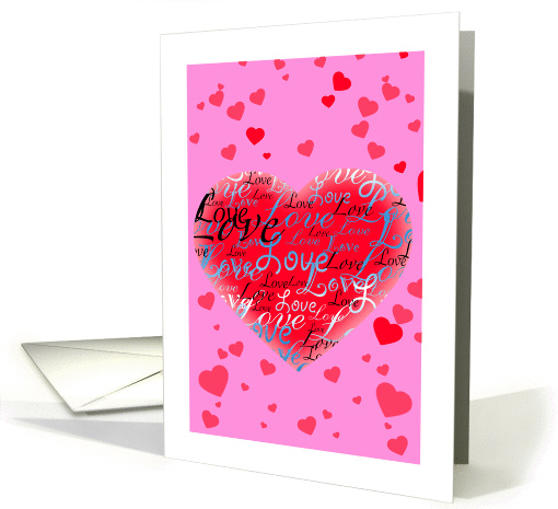Love N' Hearts card (572720)