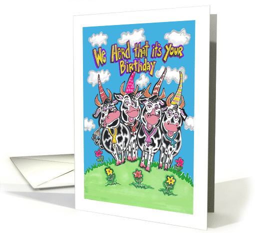 We Herd that it's Your Birthday card (1511836)
