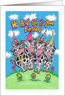 We Herd that it’s Your Birthday card