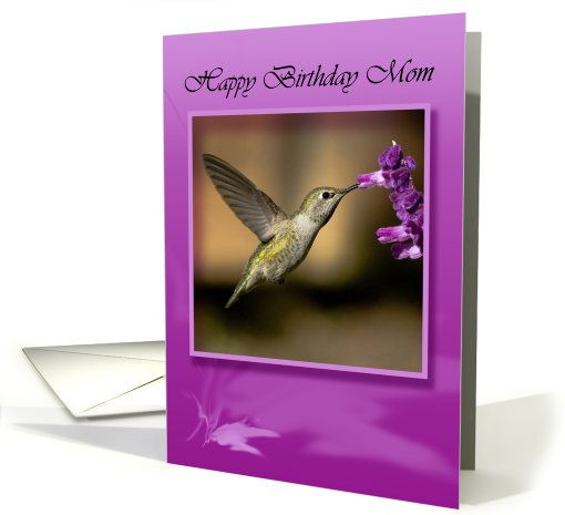 Happy Birthday Mom card (575519)