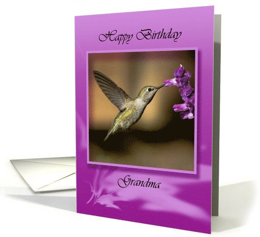 Happy Birthday Grandma card (575530)