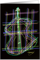 Jazz Sensation Guitar card