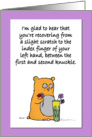 Feel Better - Hamster card