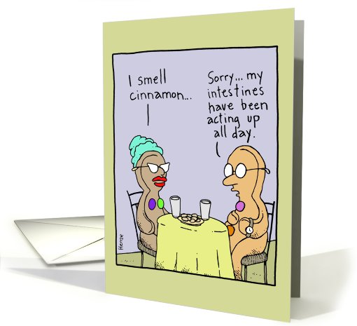 Birthday - Cinnamon Smell card (582874)