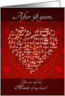 Music of My Heart After 38 Years - Heart card