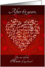 Music of My Heart After 63 Years - Heart card