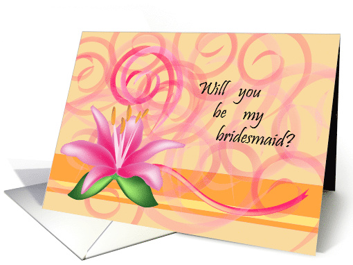 Will You Be My Bridesmaid? card (687546)