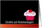 Swedish Happy Birthday - Grattis p fdelsedagen card