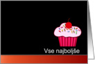 Slovenian Happy Birthday - Vse najbolje card