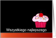 Polish Happy Birthday - Wszystkiego najlepszego card