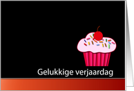 Dutch Happy Birthday - Gelukkige verjaardag card