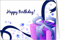 Happy Birthday Giftbox card