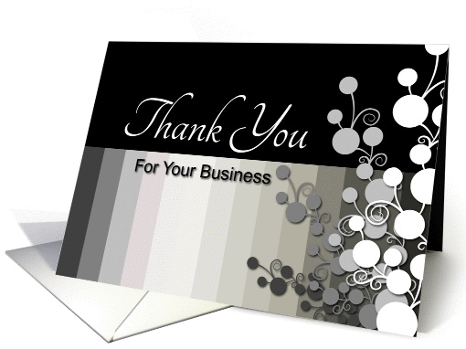 Thank You For Your Business card (911013)