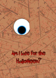 Am I late for the Halloween - One-eyed Mummy