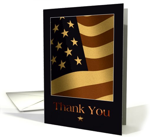 Thank You - Military card (584828)