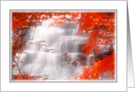 Nature - Waterfall card