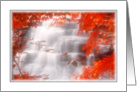 Nature - Waterfall card