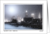 City - Cleveland card