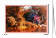 Blank Card Mill Autumn card