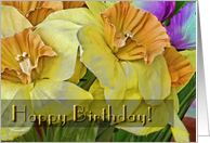 General Birthday Flowers card