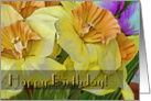 General Birthday Flowers card