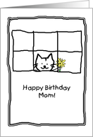 Birthday Mom Cat