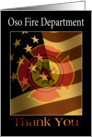 Thank You Fire and Rescue Oso FD card