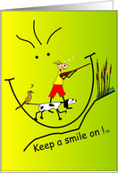 Birthday Hunting pheasant card