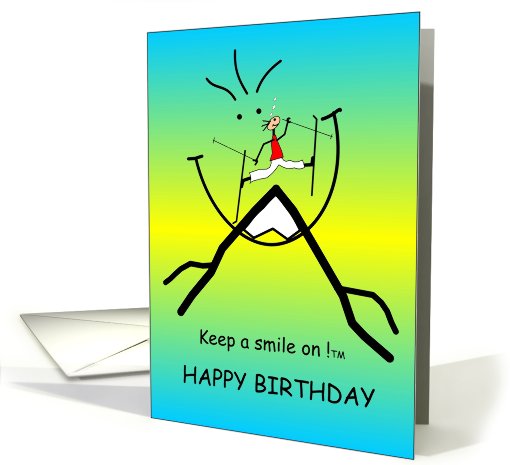 Big Air Happy Birthday card (644289)