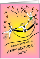 Happy Birthday Sister card