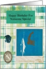 happy birthday fishing someone special card