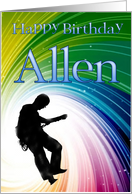 happy birthday allen card