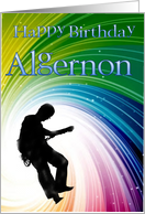 happy birthday algernon card