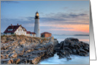 Portland Head Lighthouse (I) - Retirement Congratulations card