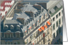 Paris Roof Tops - Blank Note Card