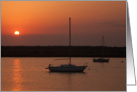 Sailboats at Sunrise - Retirement Congratulations card