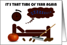 It’s That Time Of Year Again Fall Daylight Saving Time card