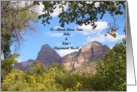 It’s About Darn Time (Zion National Park) card